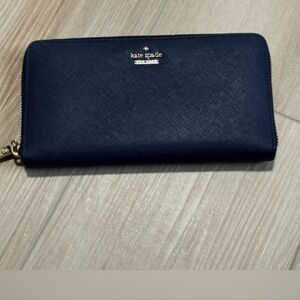 Kate Spade Continental midnight Blue Wallet